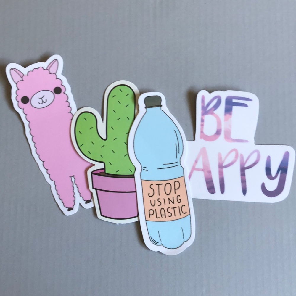 Waterproof stickers